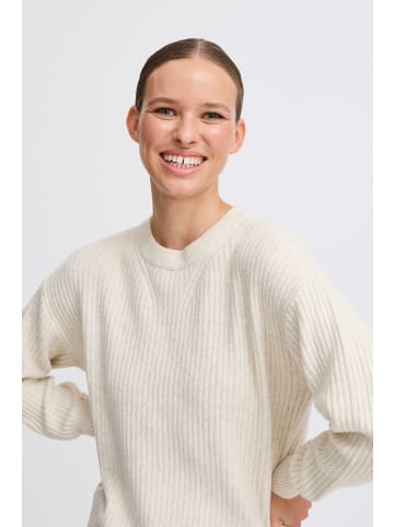 b. young BYONEMA ONECK KNIT Regular fit in Birch Melange