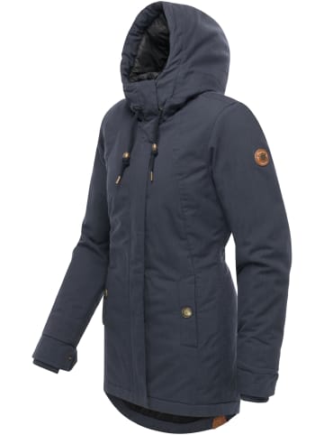 ragwear Winterjacke Monadena Parka YOUMODO in Navy