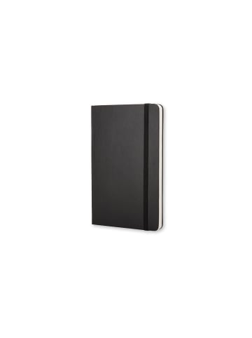 Moleskine Notizbuch mit festem Einband, 70g-Papier Blanko "Classic" in Schwarz