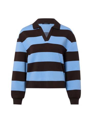 OPUS Sweatshirt Glocki in schoko hellblau - 0001