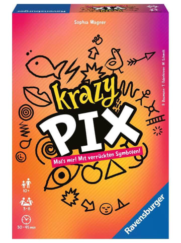 Ravensburger Partyspiel Krazy Pix 10-99 Jahre in bunt