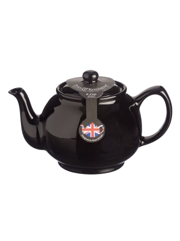 Price&Kensington Teekanne klassisch, schwarz, 6 Tassen