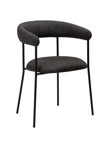 ebuy24 Esszimmerstuhl Plenti Schwarz 2er Set