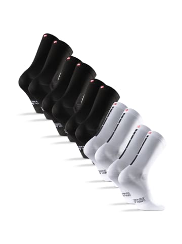 DANISH ENDURANCE Socken Aero Cycling Crew in black white black