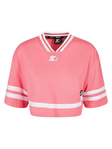STARTER STARTER T-Shirts in pinkgrapefruit/white