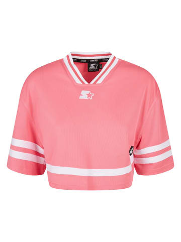 STARTER T-Shirts in pinkgrapefruit/white