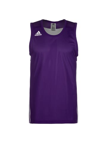 adidas Performance Basketballtrikot 3G Speed Reversible in lila / weiß