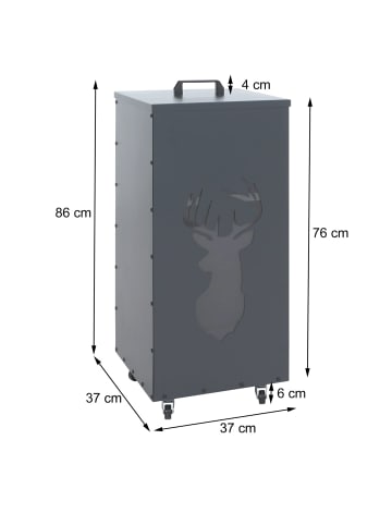 MCW Pelletbehälter Q30, Kupferfarben