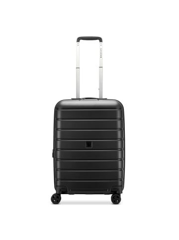 Roncato Relife 4 Rollen Kabinentrolley 55 cm mit Dehnfalte schwarz