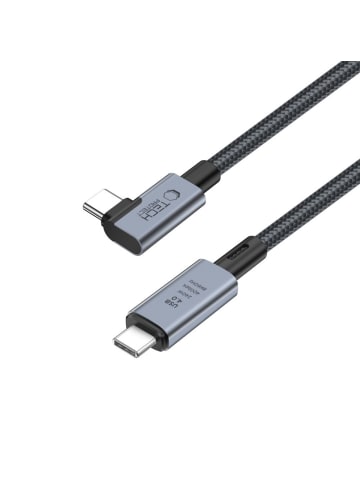 TechProtect Tech-Protect UltraBoost Max L USB-C 4.0 / USB-C 4.0 PD-Kabel 240 in Grau