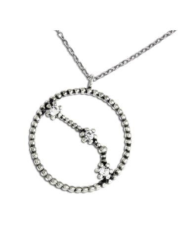 SilberDream 925  Silber Damen SilberDream Halsketten Sternbild Widder  ca. 42cm und 45cm