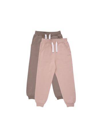 Minymo Sweathose MIGirls - Sweat pant (2-pack) in Braun