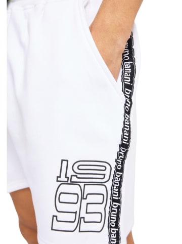 Bruno Banani Sweatshorts MCDONALD in Weiß