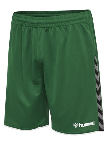 Hummel Hummel Poly Kurze Hose Hmlauthentic Multisport Herren Leichte Design Schnelltrocknend in EVERGREEN