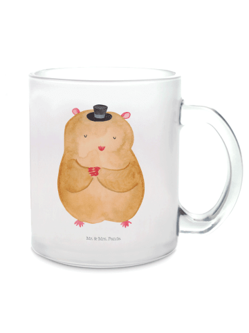 Mr. & Mrs. Panda Häferl Hamster Hut ohne Spruch in Transparent