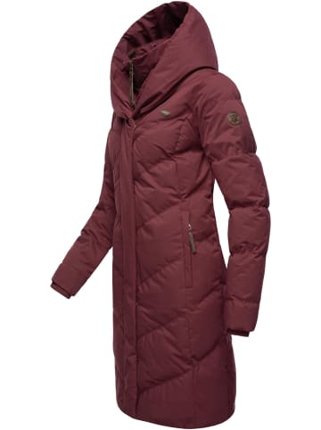 ragwear Steppmantel Natalka in Wine Red22