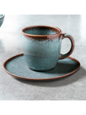 like. by Villeroy & Boch Kaffeetasse mit Untertasse Lave 190 ml in Glacé
