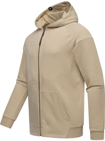 ragwear Kapuzensweatjacke Zenway in Sand