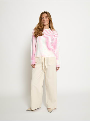minus T-Shirt in Prism Pink Stripe