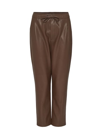 OPUS Kunstlederhose für Damen in uni