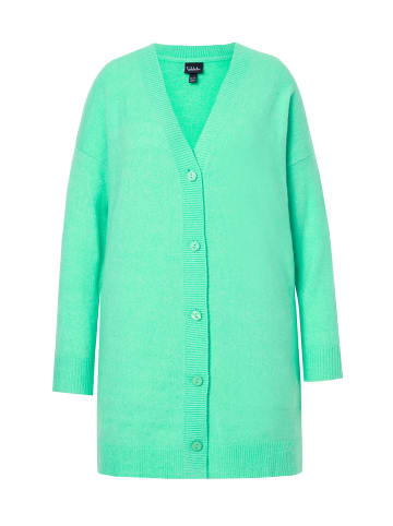 Ulla Popken Strickjacke in blaugrün