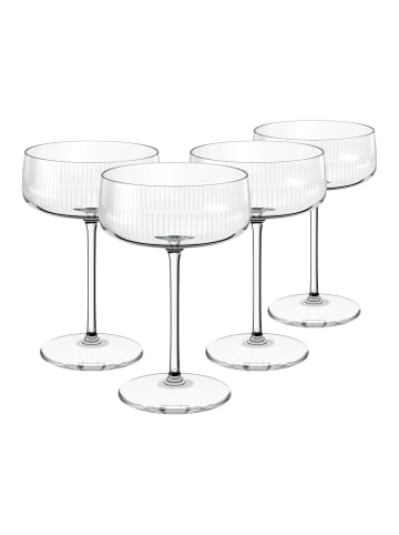 Villeroy & Boch 4er Set Sekt- / Champagnerschalen Afina 120 ml in transparent