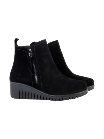 Divine Factory Alénoa High-Top-Sneaker aus Leder Schwarz