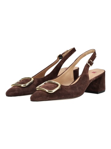 Högl Pumps in Dunkelbraun