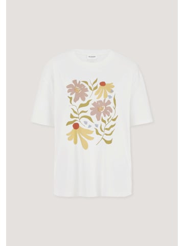 Hessnatur Hessnatur Print T-Shirt Oversize aus reiner Bio-Baumwolle in naturweiss
