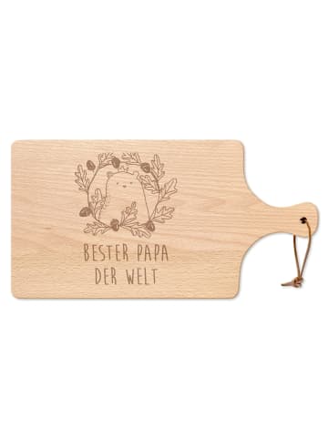 Mr. & Mrs. Panda Küchenbrett Bär König mit Spruch in Transparent