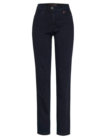 Relaxed by TONI Straight Leg Jeans für Damen in dunkel-blau