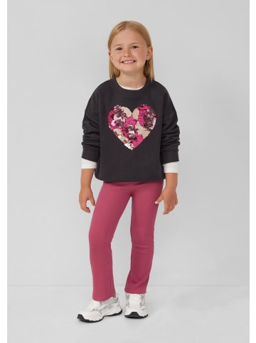s.Oliver Sweatshirt in 9866_dunkelgrau