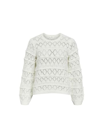 Object Pullover in Cloud Dancer