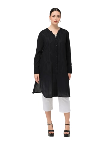 Ulla Popken Longtunika in schwarz