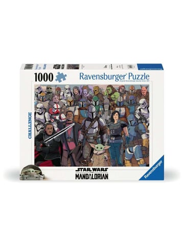 Ravensburger Puzzle 1.000 Teile Challenge Star Wars Mandalorian Ab 14 Jahre in bunt