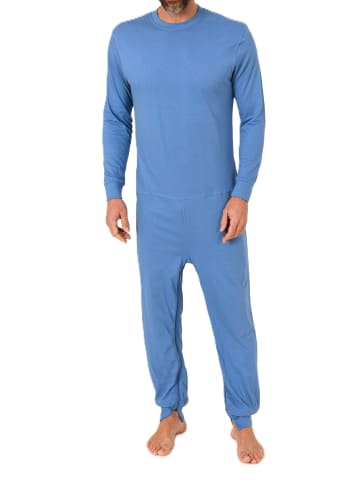 NORMANN Pflegeoverall langarm Reißverschluss Rücken und Bein - 88566 in hellblau