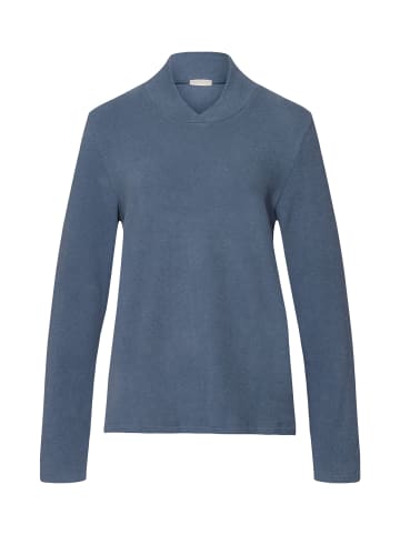 Hanro Sweatshirt Easy Wear in delicate blue