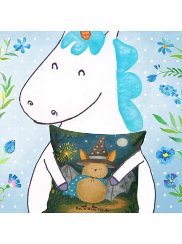 Mr. & Mrs. Panda Sofakissen 40x40 Fledermaus Zauberer Design ohn... in Weiß