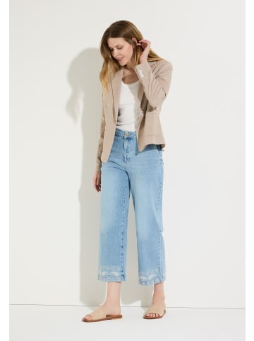 More & More Jeans in light stone