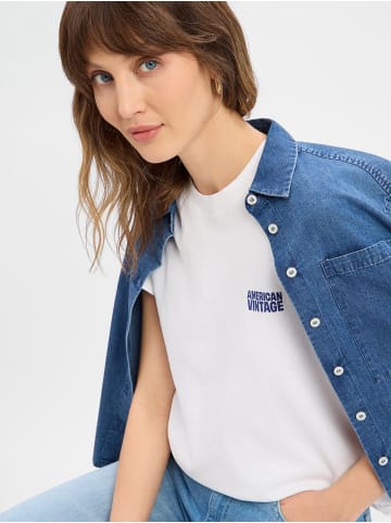 American Vintage T-shirt Ykobow in weiß