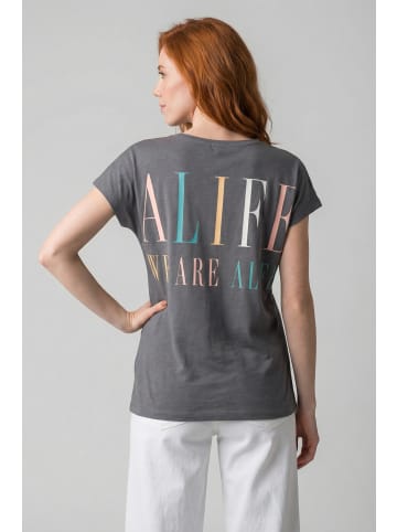 alife and kickin Kurzarmshirt SofiaAK P in Colorful - iron gate