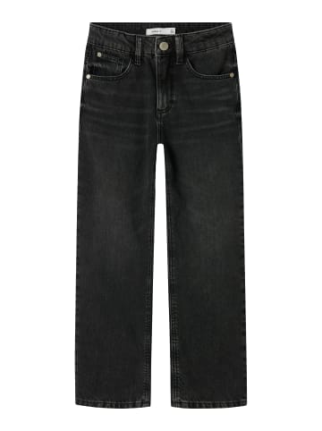 name it Jeans NKFROSE HW STRAIGHT JEANS 9222-RM in black denim