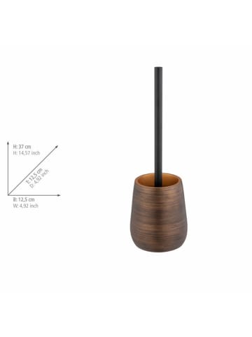 Wenko WC-Garnitur Palena Bronze, WC-Garnitur Mod. Palena Bronze in Bronze