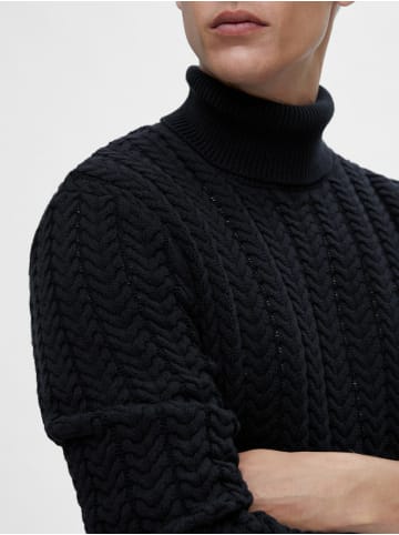 Selected Rollkragenpullover für Damen in blau