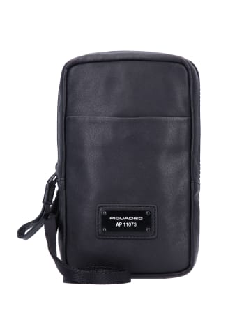 Piquadro Harper Handytasche Leder 12 cm in black