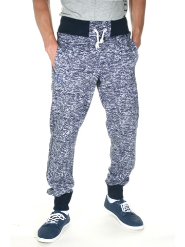 FIOCEO Sweatpants in navy/ecru