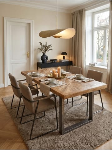 KADIMA DESIGN Esstisch | Mango Massiv, Industrial, Loft, 6-8 Personen