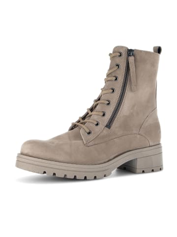 Gabor Comfort Schnürstiefeletten in Beige