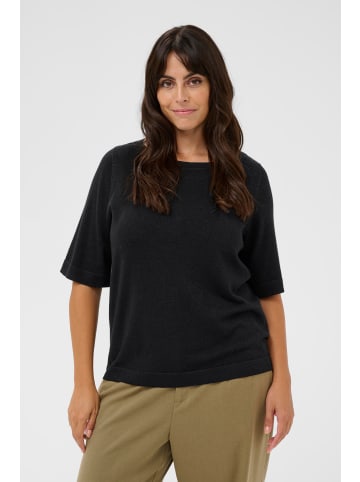 KAFFE curve Strickpullover KCregitta Regular fit in Black Deep