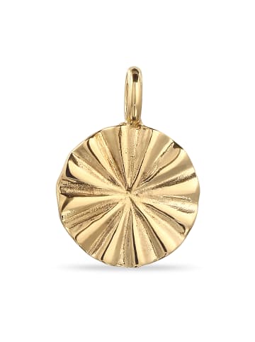 Elli Anhänger 925 Sterling Silber Sonne in Gold